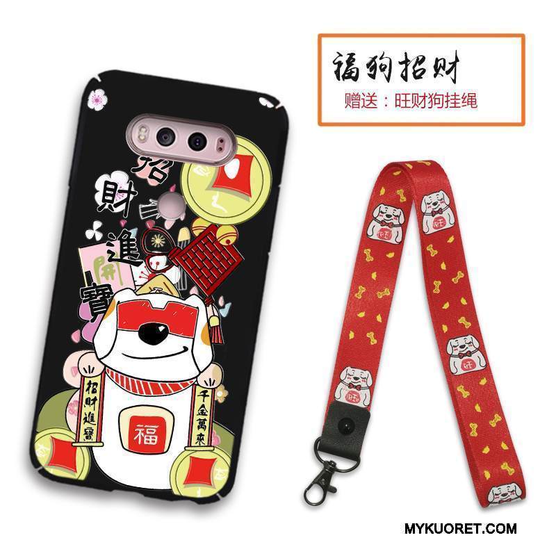 Kuori Lg V20 Laukut Puhelimen Kuoret Kova, Kotelo Lg V20 Suojaus Murtumaton Pesty Suede