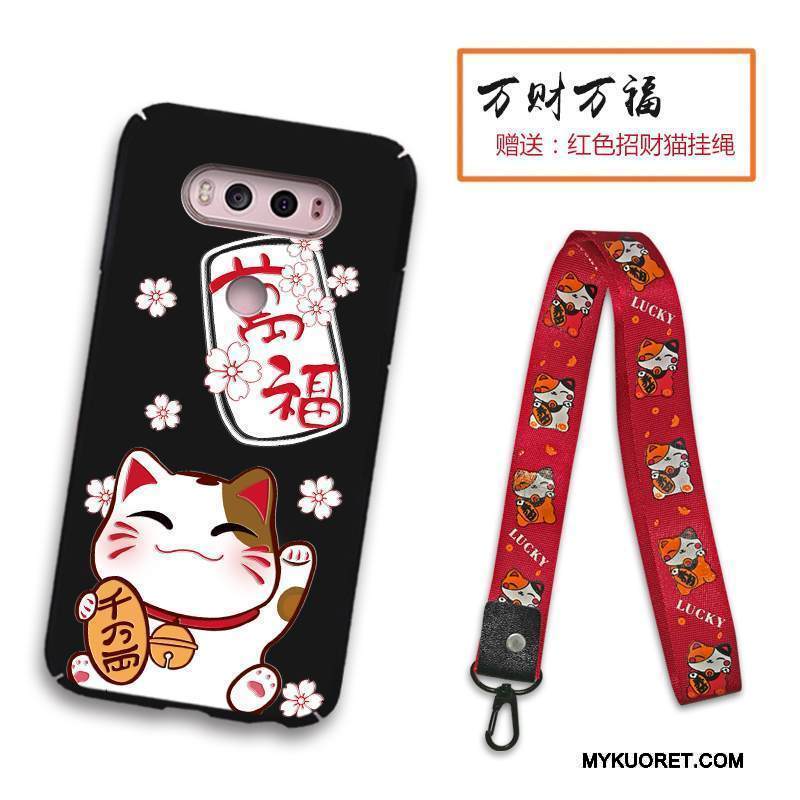 Kuori Lg V20 Laukut Puhelimen Kuoret Kova, Kotelo Lg V20 Suojaus Murtumaton Pesty Suede