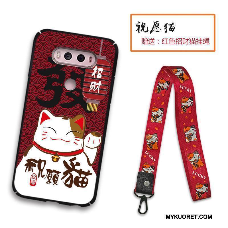 Kuori Lg V20 Laukut Puhelimen Kuoret Kova, Kotelo Lg V20 Suojaus Murtumaton Pesty Suede