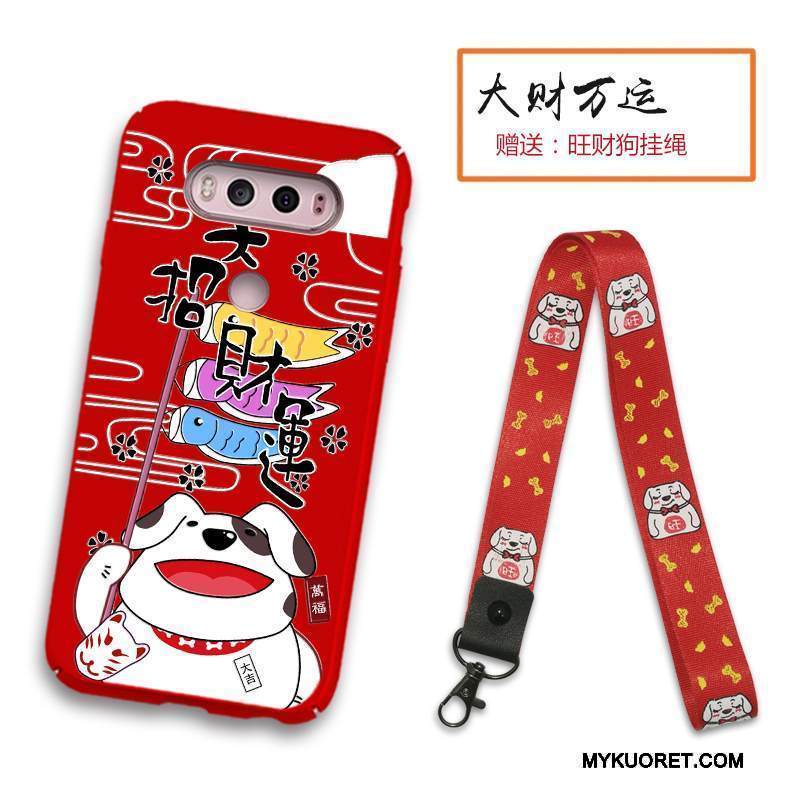 Kuori Lg V20 Laukut Puhelimen Kuoret Kova, Kotelo Lg V20 Suojaus Murtumaton Pesty Suede