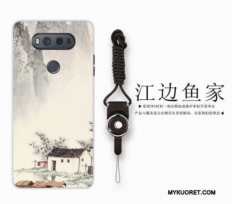 Kuori Lg V20 Laukut Yksinkertainen Murtumaton, Kotelo Lg V20 Suojaus Tuuli Puhelimen Kuoret