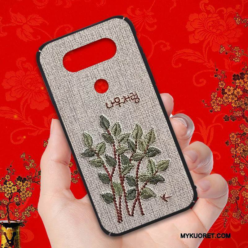 Kuori Lg V20 Luova Persoonallisuus Puhelimen Kuoret, Kotelo Lg V20 Laukut Punainen Murtumaton