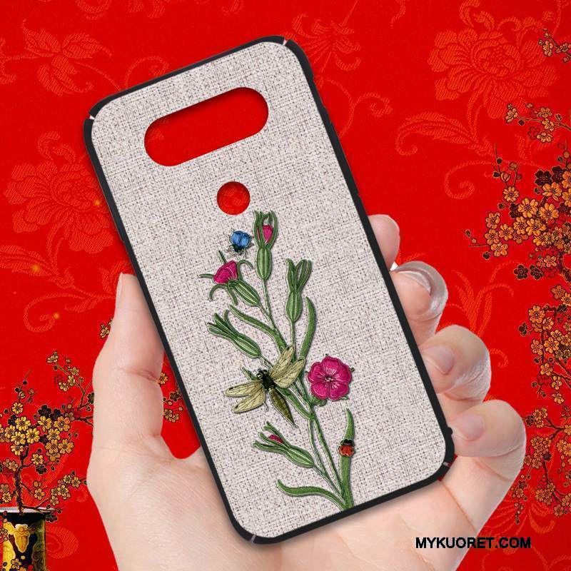 Kuori Lg V20 Luova Persoonallisuus Puhelimen Kuoret, Kotelo Lg V20 Laukut Punainen Murtumaton