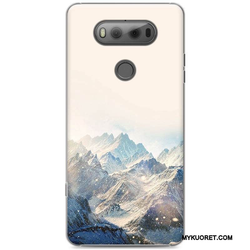 Kuori Lg V20 Maalaus Kova Puhelimen Kuoret, Kotelo Lg V20 Sarjakuva Murtumaton Läpinäkyvä