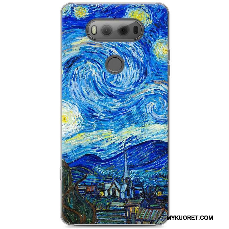 Kuori Lg V20 Maalaus Kova Puhelimen Kuoret, Kotelo Lg V20 Sarjakuva Murtumaton Läpinäkyvä