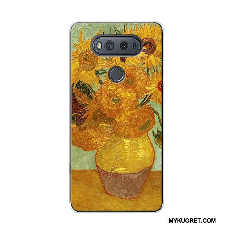 Kuori Lg V20 Monivärinen Trendi Öljyvärimaalaus, Kotelo Lg V20 Laukut Muokata Tähtitaivas