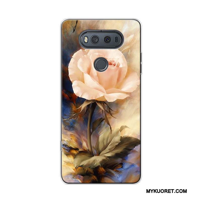 Kuori Lg V20 Monivärinen Trendi Öljyvärimaalaus, Kotelo Lg V20 Laukut Muokata Tähtitaivas