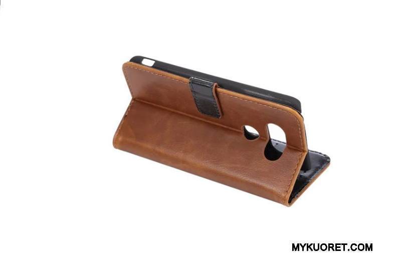 Kuori Lg V20 Nahka Puhelimen Kuoret Kortti, Kotelo Lg V20 Suojaus