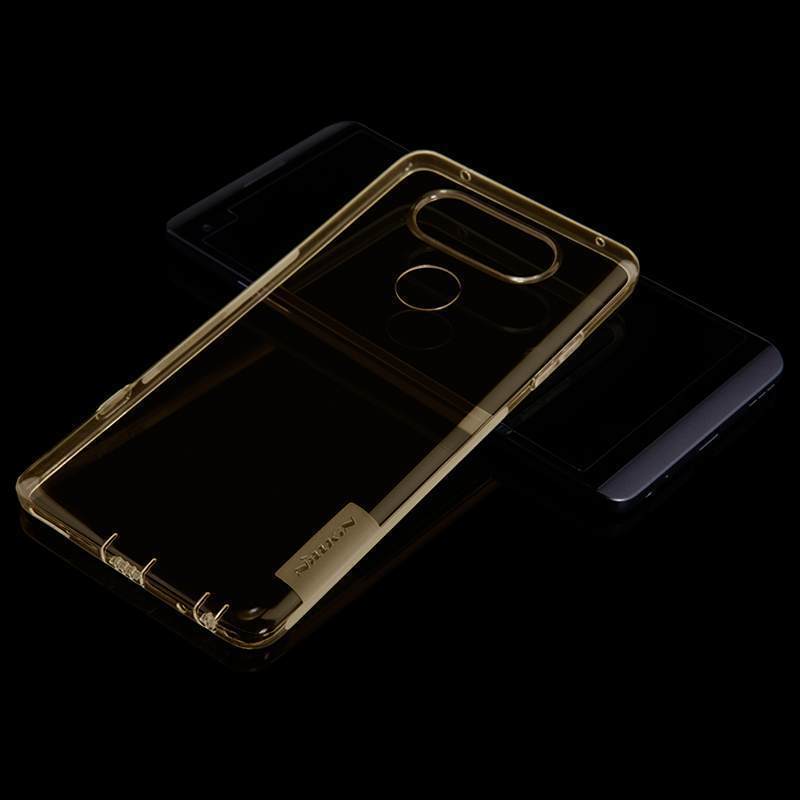 Kuori Lg V20 Pehmeä Neste Ohut Puhelimen Kuoret, Kotelo Lg V20 Laukut Kulta Valkoinen