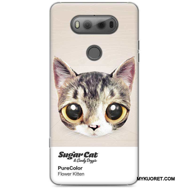 Kuori Lg V20 Sarjakuva Kova Trendi, Kotelo Lg V20 Maalaus Yksinkertainen Keltainen