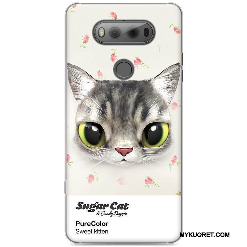 Kuori Lg V20 Sarjakuva Kova Trendi, Kotelo Lg V20 Maalaus Yksinkertainen Keltainen