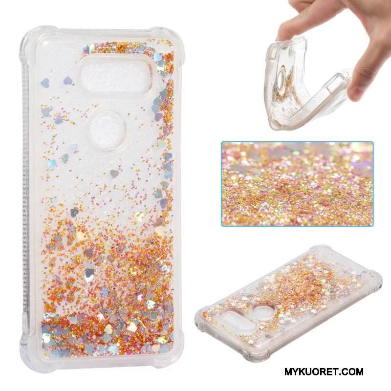 Kuori Lg V20 Suojaus Juoksuhiekka Murtumaton, Kotelo Lg V20 Pehmeä Neste Ultra Puhelimen Kuoret