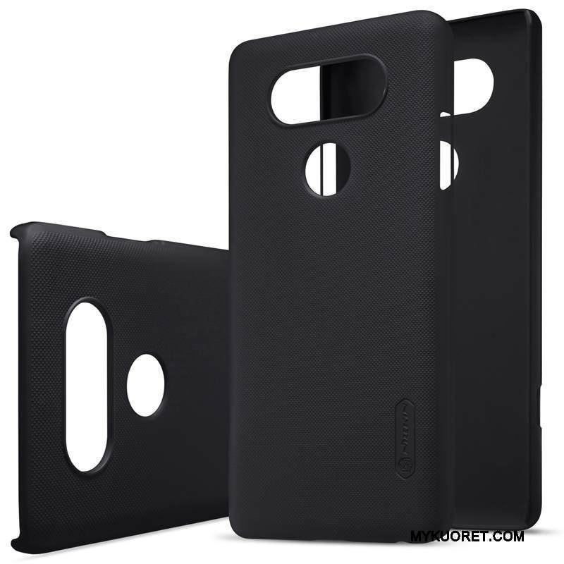 Kuori Lg V20 Suojaus Kulta Murtumaton, Kotelo Lg V20 Pesty Suede Kalvo