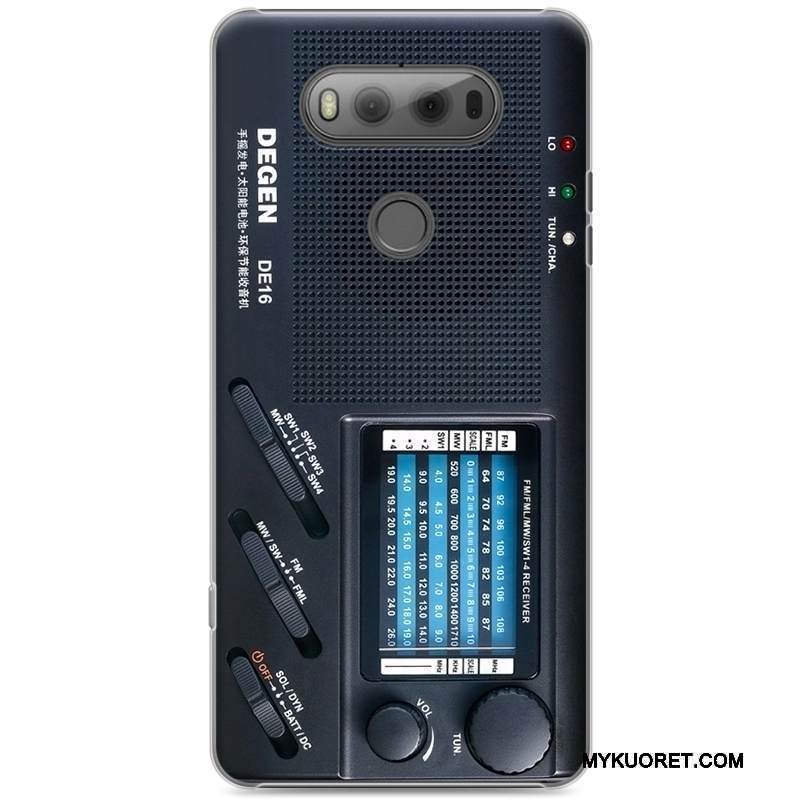 Kuori Lg V20 Suojaus Murtumaton Puhelimen Kuoret, Kotelo Lg V20 Maalaus Punainen Kova