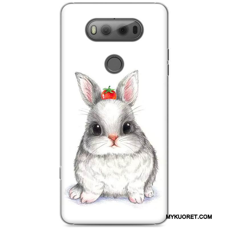 Kuori Lg V20 Suojaus Murtumaton Puhelimen Kuoret, Kotelo Lg V20 Maalaus Punainen Kova