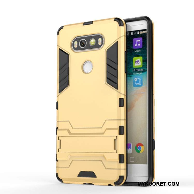 Kuori Lg V20 Tuki Persoonallisuus Puhelimen Kuoret, Kotelo Lg V20 Suojaus Punainen Murtumaton