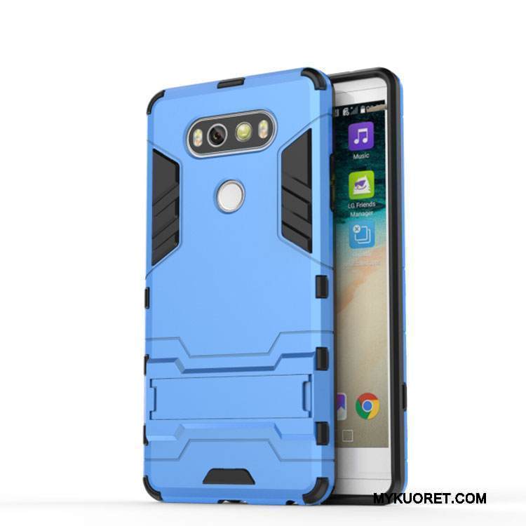 Kuori Lg V20 Tuki Persoonallisuus Puhelimen Kuoret, Kotelo Lg V20 Suojaus Punainen Murtumaton