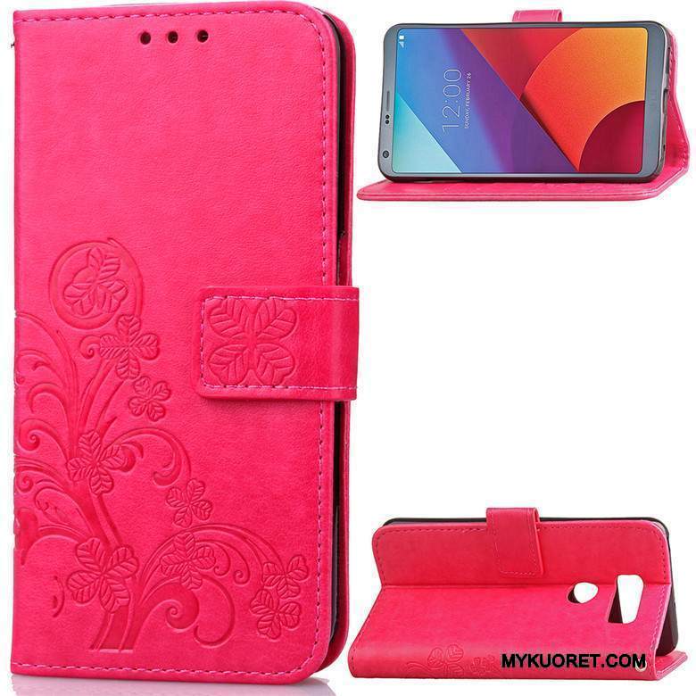 Kuori Lg V30 Kuoret Ripustettavat Koristeet Murtumaton, Kotelo Lg V30 Tuki Puhelimen Kuoret Sininen