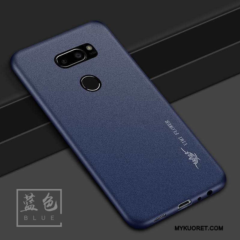 Kuori Lg V30 Laukut 说 Pesty Suede, Kotelo Lg V30 Suojaus Puhelimen Kuoret Murtumaton