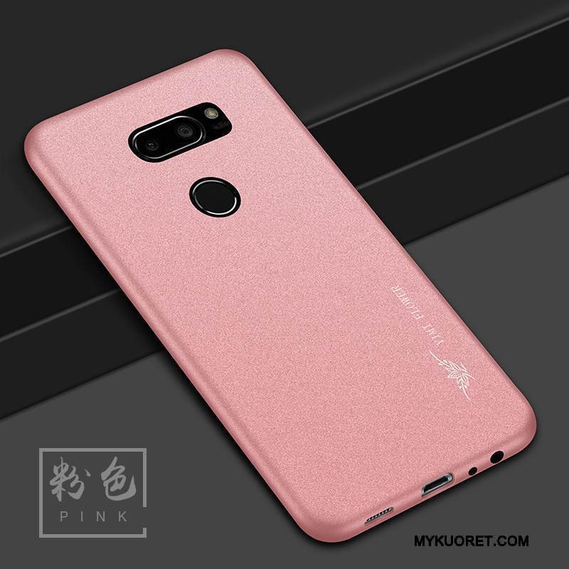 Kuori Lg V30 Laukut 说 Pesty Suede, Kotelo Lg V30 Suojaus Puhelimen Kuoret Murtumaton