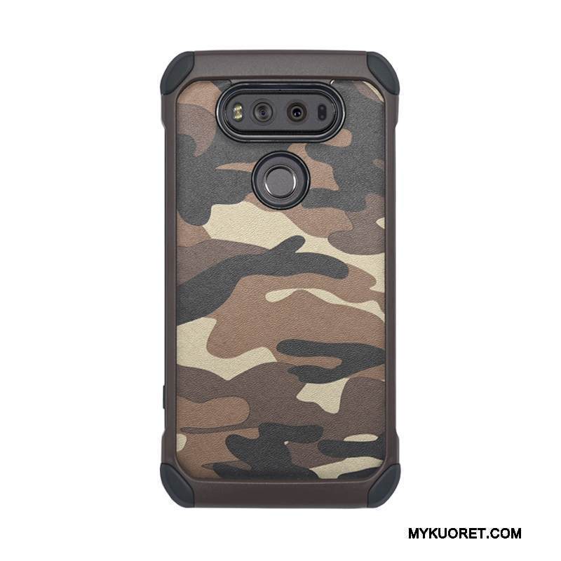 Kuori Lg V30 Luova Naamiointi Murtumaton, Kotelo Lg V30 Silikoni Puhelimen Kuoret Persoonallisuus