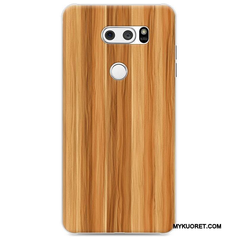 Kuori Lg V30 Maalaus Kova Murtumaton, Kotelo Lg V30 Luova Puhelimen Kuoret Valkoinen