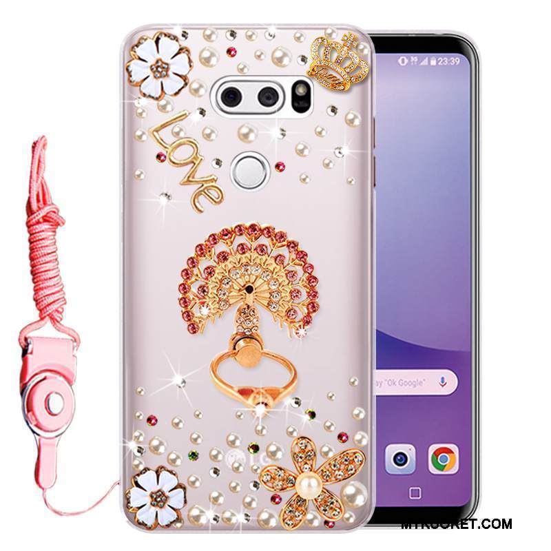 Kuori Lg V30 Pehmeä Neste Jauhe Puhelimen Kuoret, Kotelo Lg V30 Silikoni Murtumaton