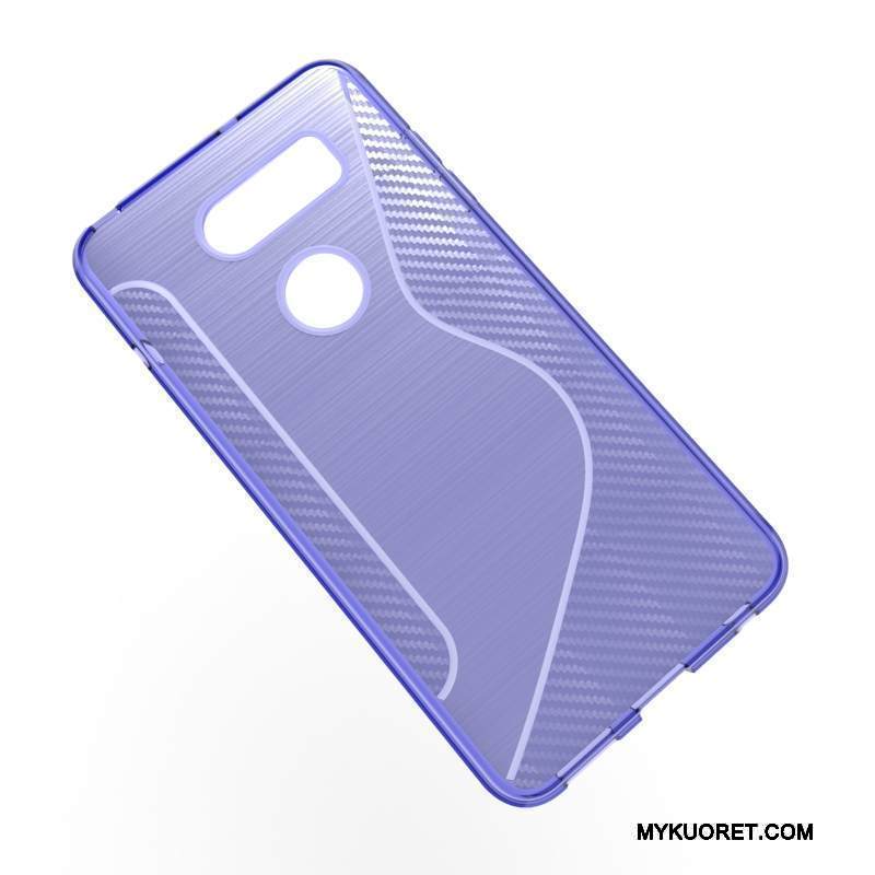 Kuori Lg V30 Pehmeä Neste Liukumaton Puhelimen Kuoret, Kotelo Lg V30 Laukut Musta