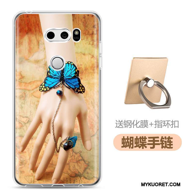 Kuori Lg V30 Pehmeä Neste Murtumaton Puhelimen Kuoret, Kotelo Lg V30 Laukut