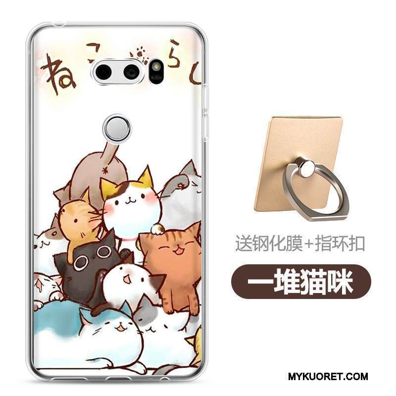 Kuori Lg V30 Pehmeä Neste Murtumaton Puhelimen Kuoret, Kotelo Lg V30 Laukut