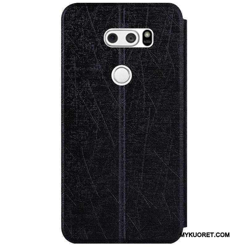 Kuori Lg V30 Pehmeä Neste Puhelimen Kuoret Murtumaton, Kotelo Lg V30 Kuoret Väriset Sininen