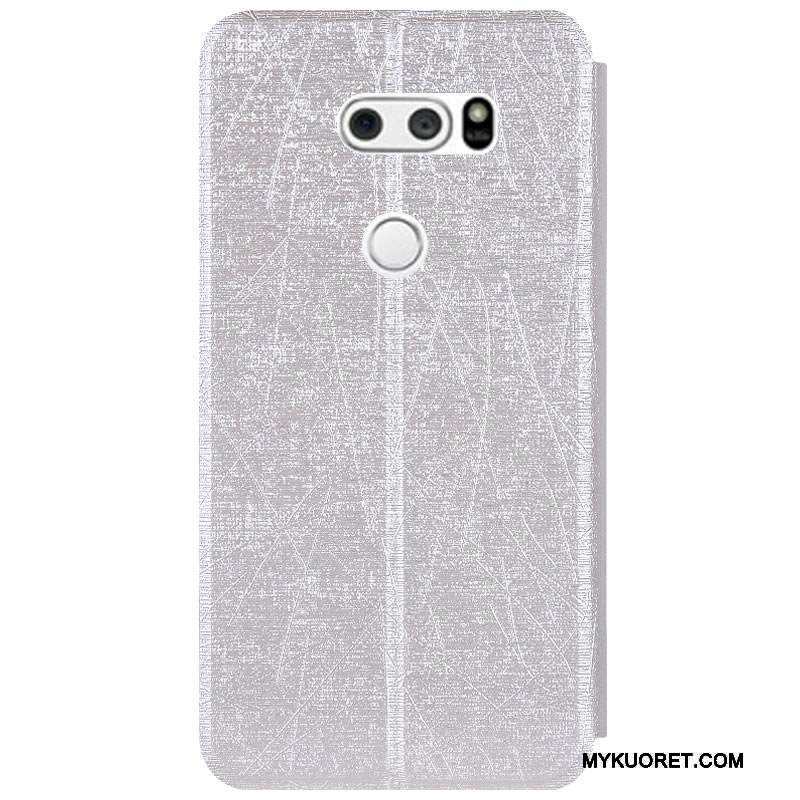 Kuori Lg V30 Pehmeä Neste Puhelimen Kuoret Murtumaton, Kotelo Lg V30 Kuoret Väriset Sininen