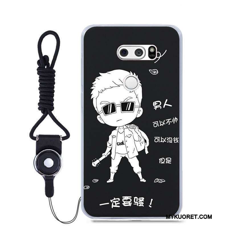 Kuori Lg V30 Sarjakuva Puhelimen Kuoret Väriset, Kotelo Lg V30 Laukut Murtumaton Trendi