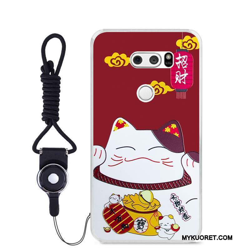 Kuori Lg V30 Sarjakuva Puhelimen Kuoret Väriset, Kotelo Lg V30 Laukut Murtumaton Trendi