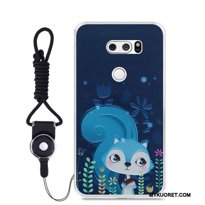 Kuori Lg V30 Sarjakuva Puhelimen Kuoret Väriset, Kotelo Lg V30 Laukut Murtumaton Trendi