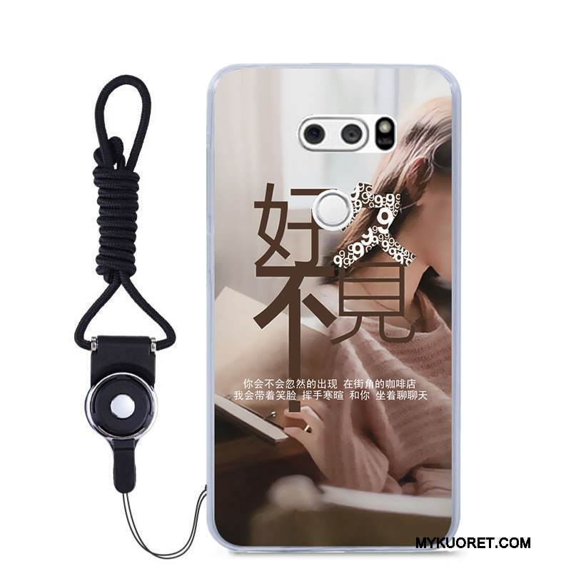 Kuori Lg V30 Sarjakuva Puhelimen Kuoret Väriset, Kotelo Lg V30 Laukut Murtumaton Trendi