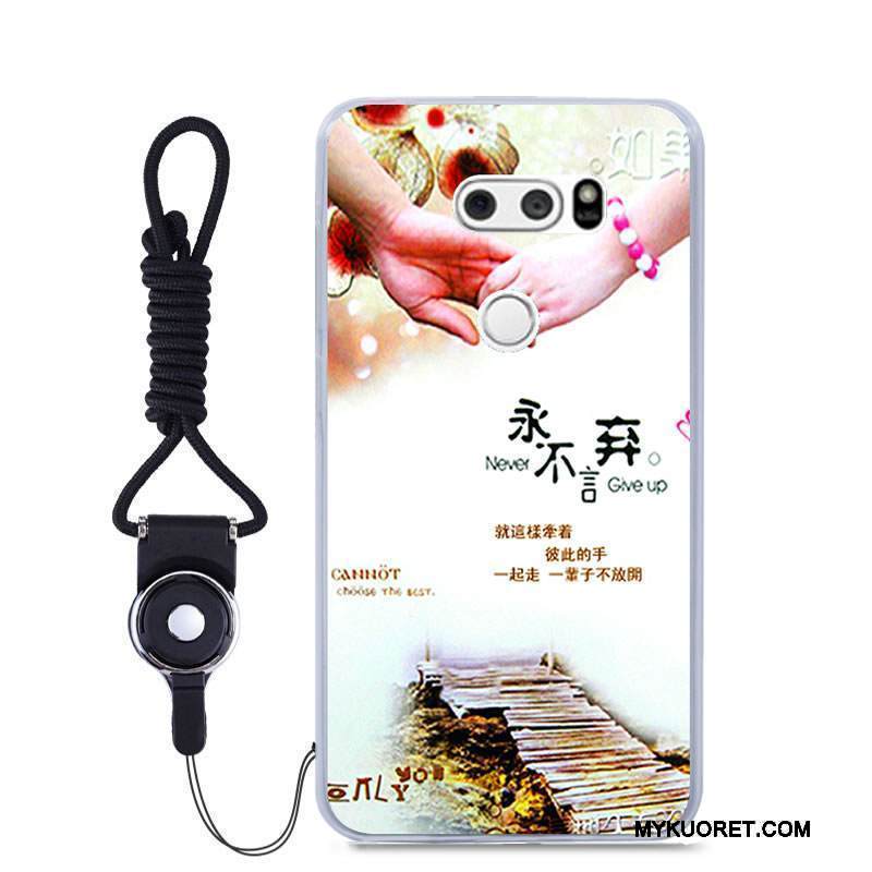 Kuori Lg V30 Sarjakuva Puhelimen Kuoret Väriset, Kotelo Lg V30 Laukut Murtumaton Trendi