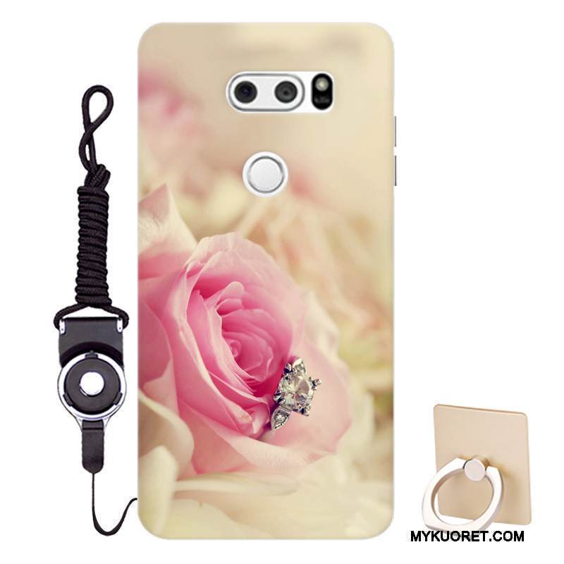 Kuori Lg V30 Silikoni Muokata Puhelimen Kuoret, Kotelo Lg V30 Sarjakuva Malli Murtumaton