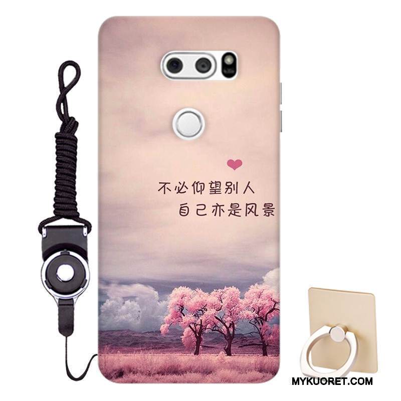 Kuori Lg V30 Silikoni Muokata Puhelimen Kuoret, Kotelo Lg V30 Sarjakuva Malli Murtumaton