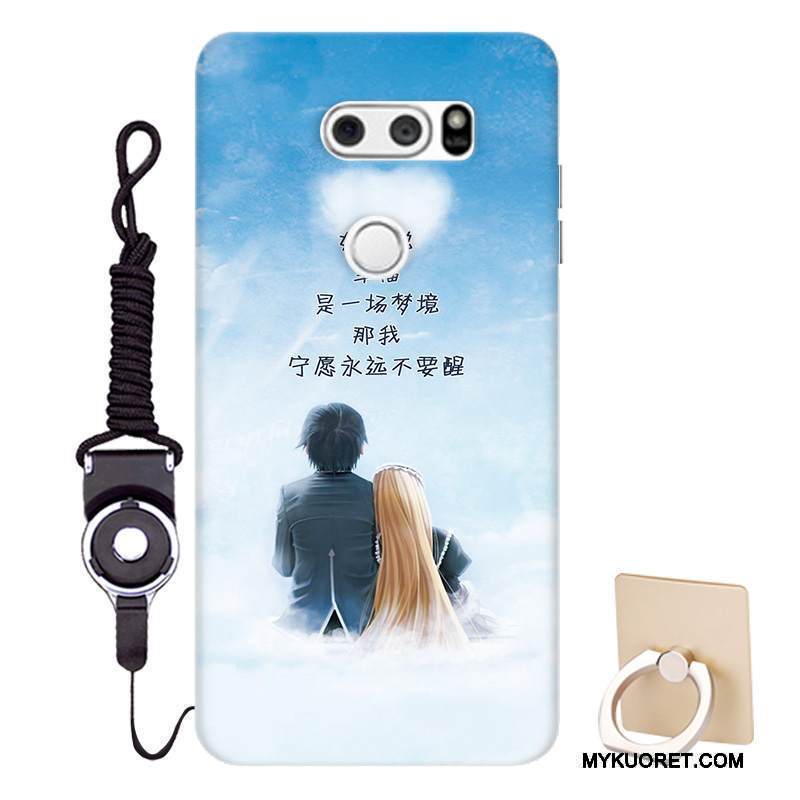 Kuori Lg V30 Silikoni Muokata Puhelimen Kuoret, Kotelo Lg V30 Sarjakuva Malli Murtumaton