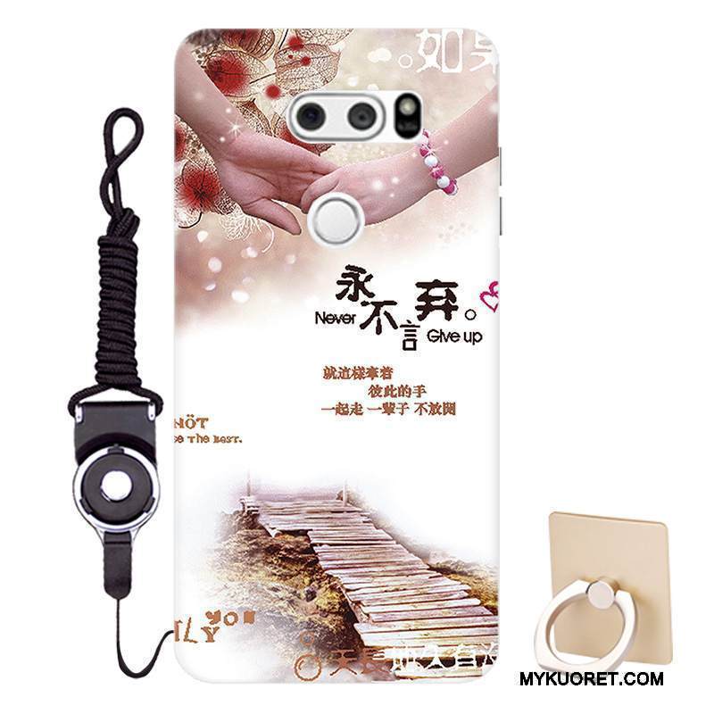 Kuori Lg V30 Silikoni Muokata Puhelimen Kuoret, Kotelo Lg V30 Sarjakuva Malli Murtumaton