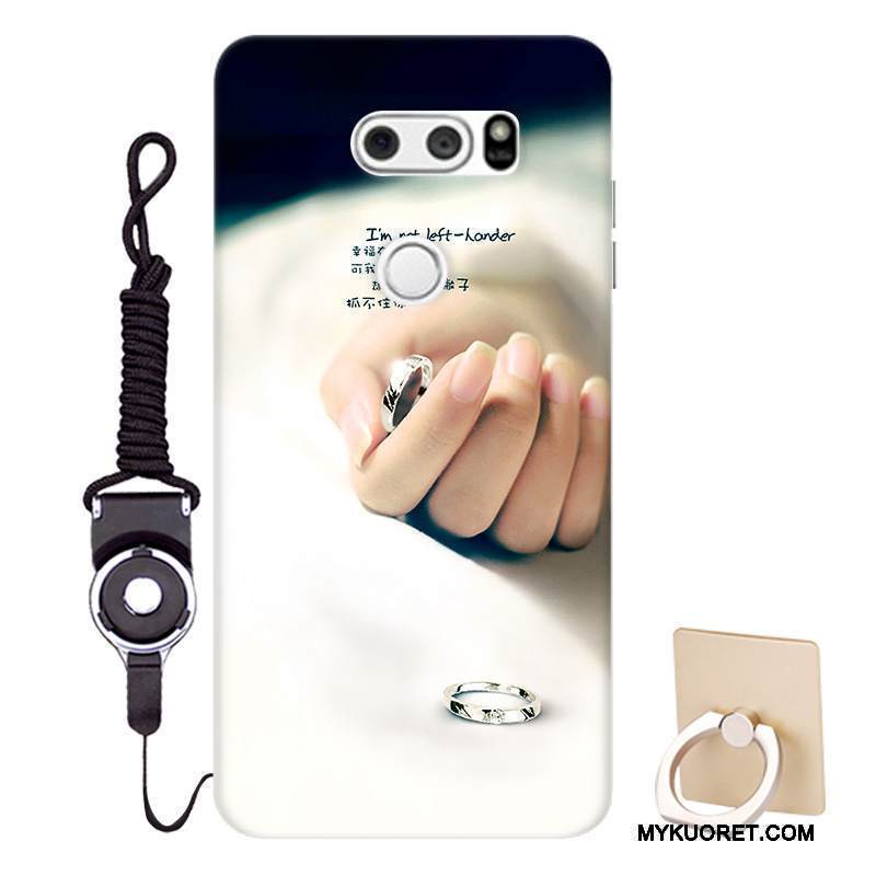 Kuori Lg V30 Silikoni Muokata Puhelimen Kuoret, Kotelo Lg V30 Sarjakuva Malli Murtumaton