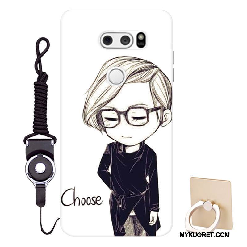 Kuori Lg V30 Silikoni Muokata Puhelimen Kuoret, Kotelo Lg V30 Sarjakuva Malli Murtumaton