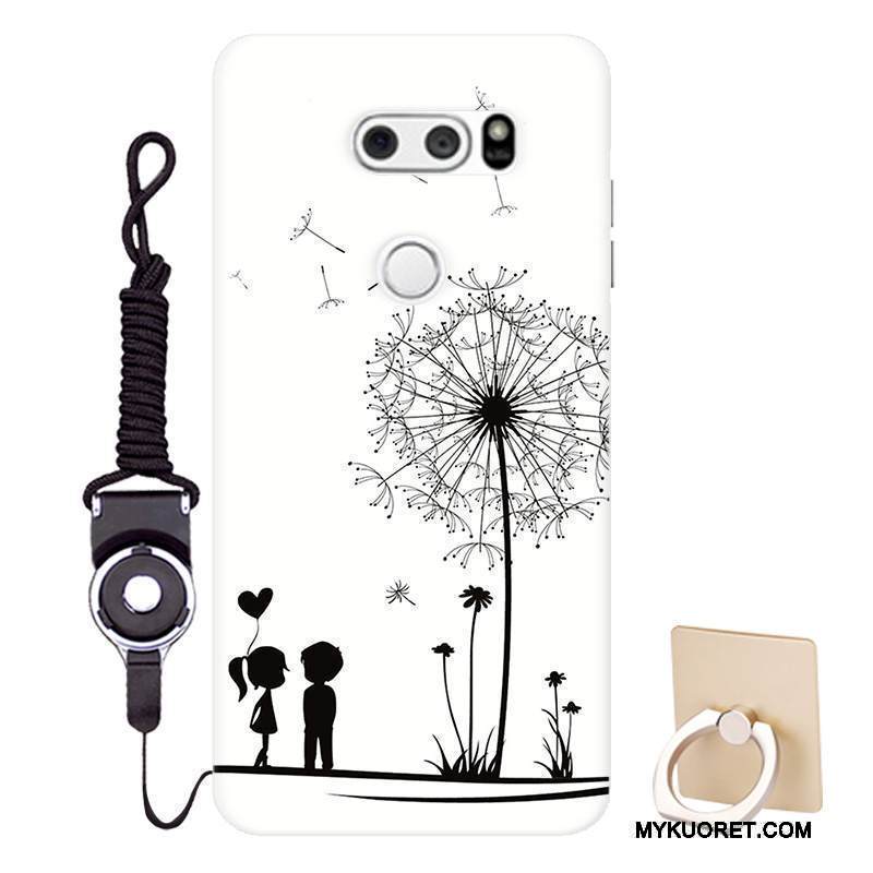 Kuori Lg V30 Silikoni Muokata Puhelimen Kuoret, Kotelo Lg V30 Sarjakuva Malli Murtumaton