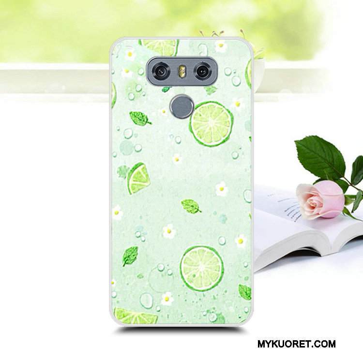 Kuori Lg V30 Silikoni Persoonallisuus Murtumaton, Kotelo Lg V30 Suojaus Puhelimen Kuoret Trendi