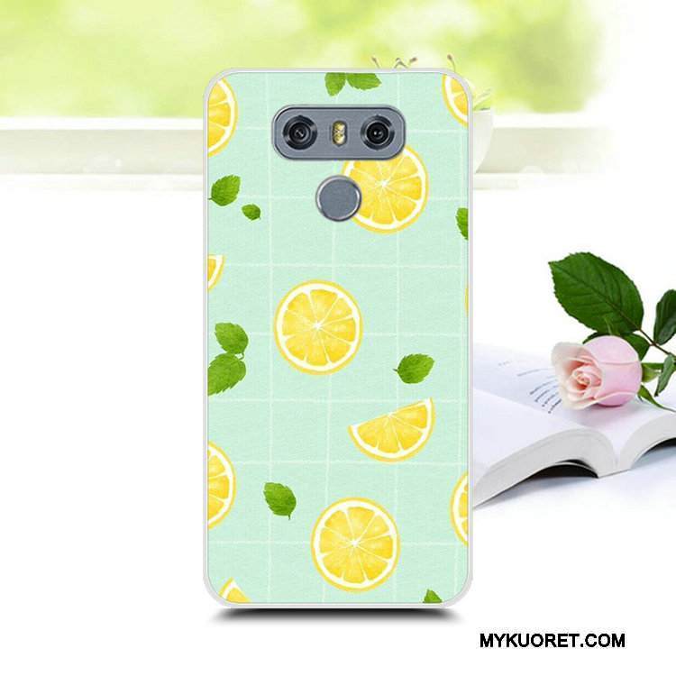 Kuori Lg V30 Silikoni Persoonallisuus Murtumaton, Kotelo Lg V30 Suojaus Puhelimen Kuoret Trendi