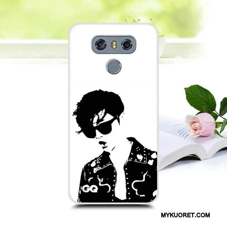 Kuori Lg V30 Silikoni Persoonallisuus Murtumaton, Kotelo Lg V30 Suojaus Puhelimen Kuoret Trendi