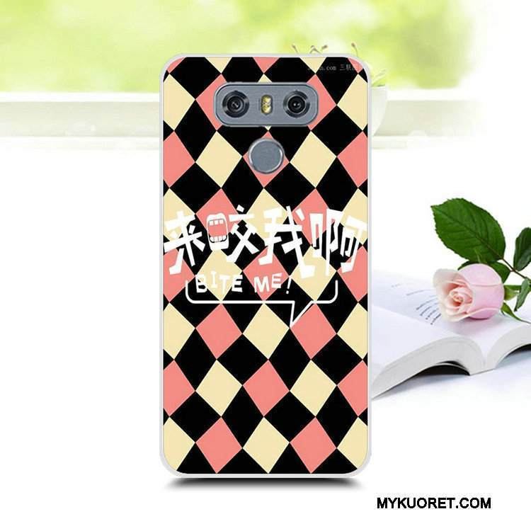 Kuori Lg V30 Silikoni Persoonallisuus Murtumaton, Kotelo Lg V30 Suojaus Puhelimen Kuoret Trendi