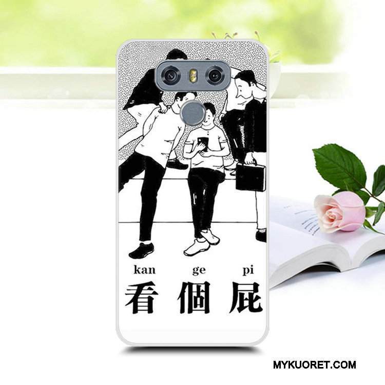 Kuori Lg V30 Silikoni Persoonallisuus Murtumaton, Kotelo Lg V30 Suojaus Puhelimen Kuoret Trendi