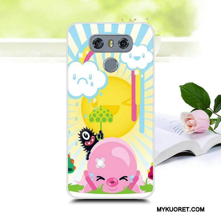 Kuori Lg V30 Silikoni Persoonallisuus Murtumaton, Kotelo Lg V30 Suojaus Puhelimen Kuoret Trendi